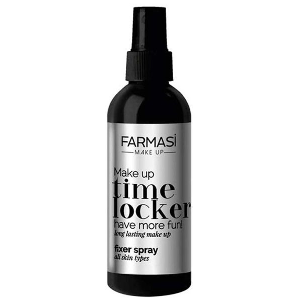 اسپری فیکس فارماسی FARMASI مدل میکاپ تایم لاکر MAKEUP TIME LOCKER حجم 115 میلی لیتر