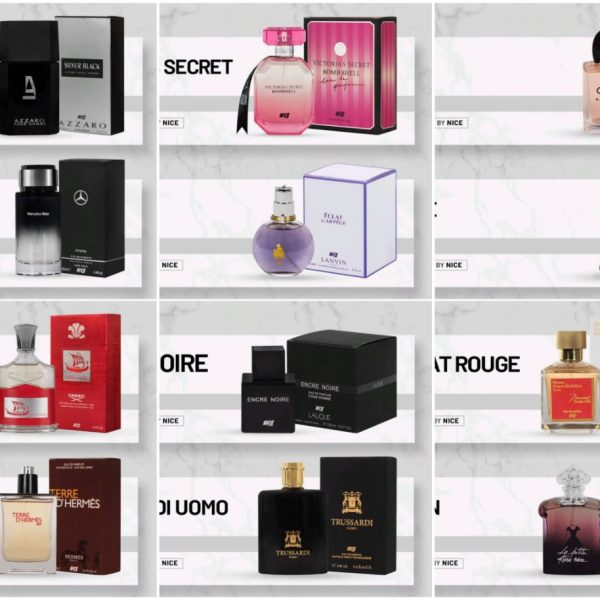 ادوپرفیوم نایس NICE مدل طرح اورجینال سایز بزرگ با حجم 100 میلی لیتر