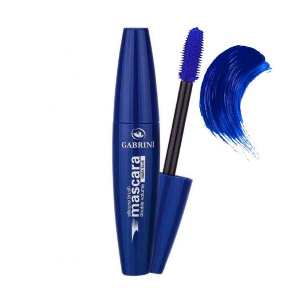 ریمل آبی گابرینی GABRINI مدل دابل ولوم فرچه ژله ای