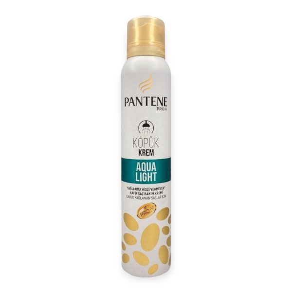 فوم تقویت کننده مو پنتن PANTENE مدل AQUA LIGHT حجم180میلی لیتر