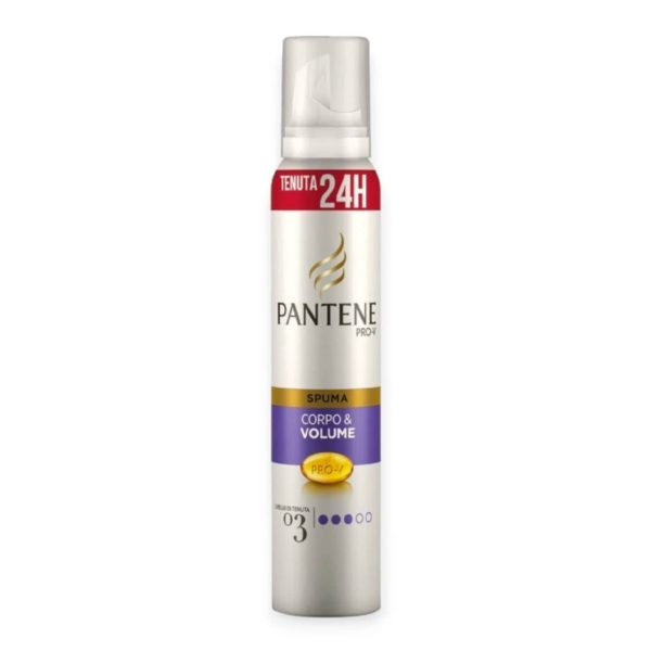 موس مو پنتن PANTENE مدل Spuma Corpo & Volume با درجه سختی 3 حجم 200 میلی لیتر
