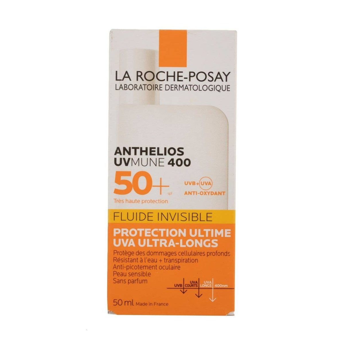 ضد آفتاب بی رنگ لاروش پوزی LA ROCHE POSAY ب4