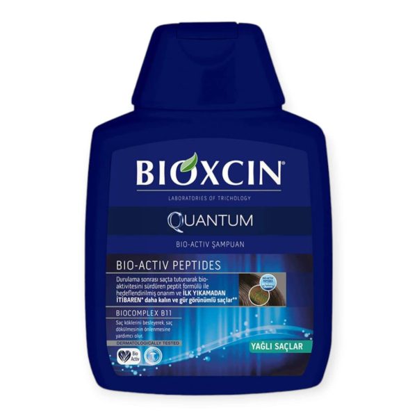 شامپو ضد ریزش مو بیوکسین BIOXCIN مخصوص موهای چرب حجم 300 میلی لیتر 