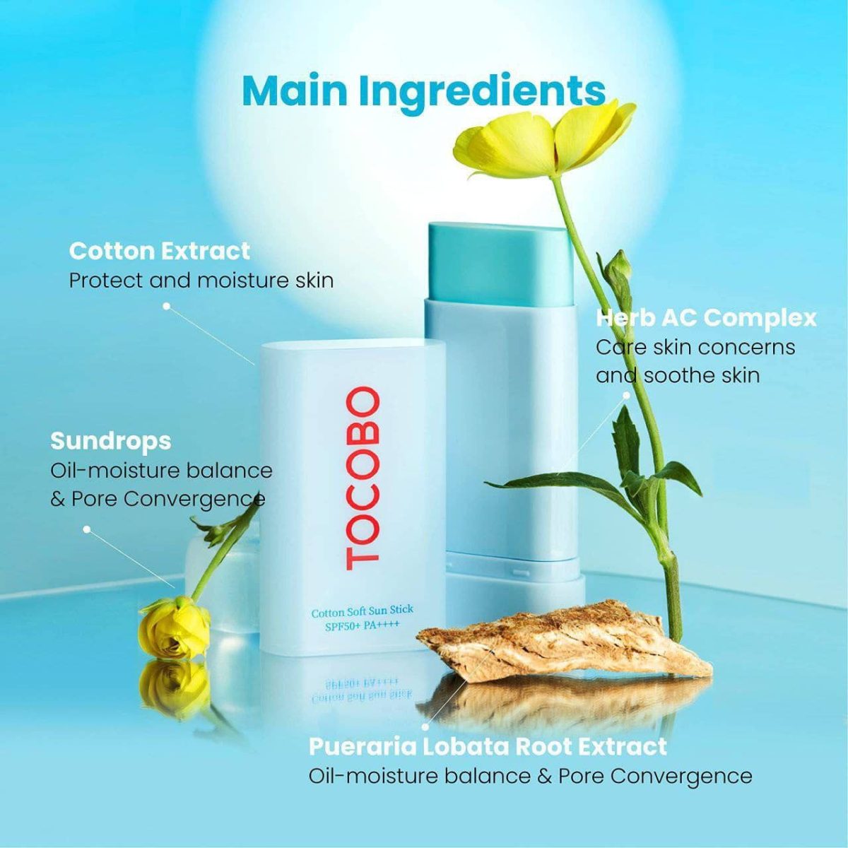 آفتاب استیکی توکوبو TOCOBO مدل Cotton Soft با S2