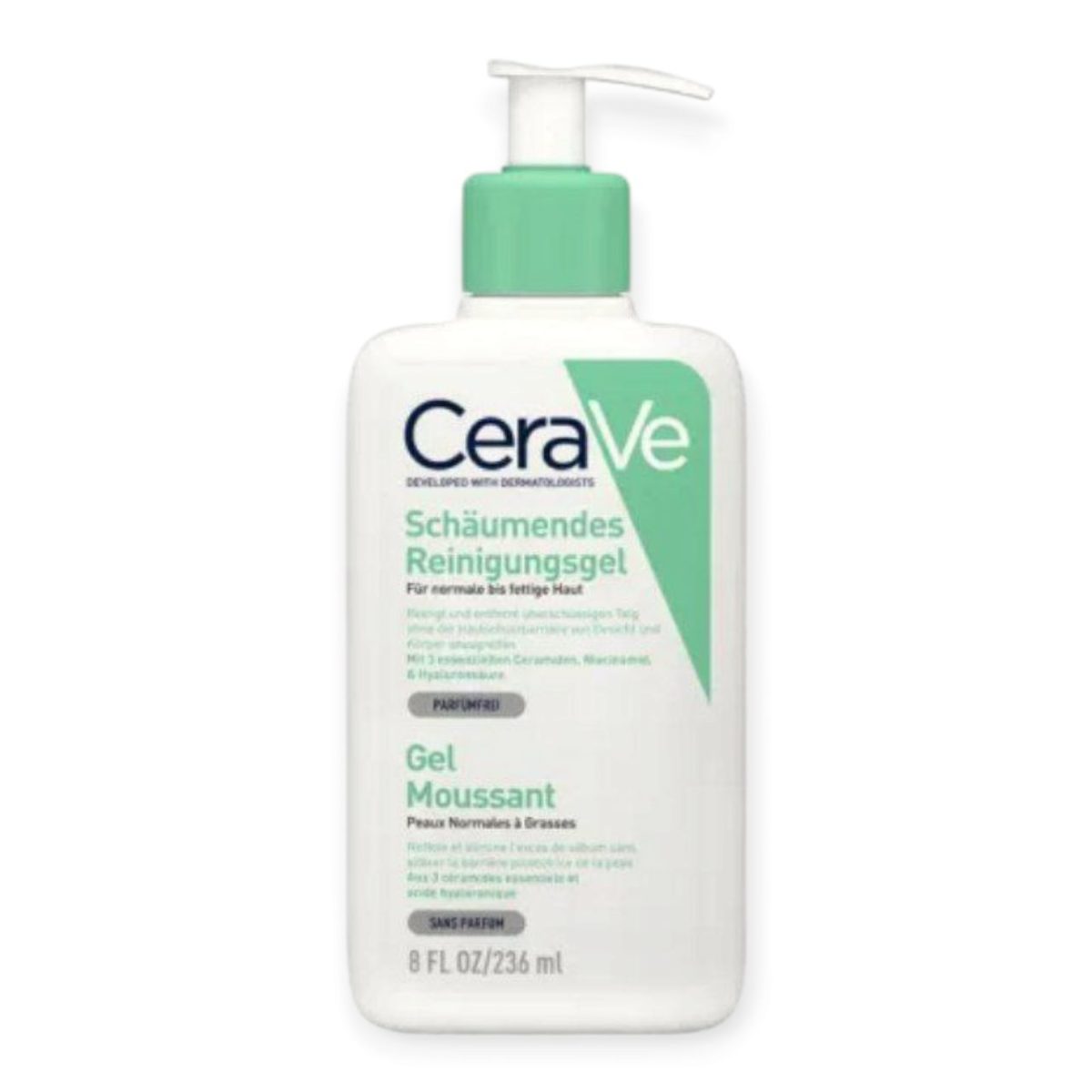 شستشو صورت سراوی CeraVe مخصوص پوست نرمال تا چر