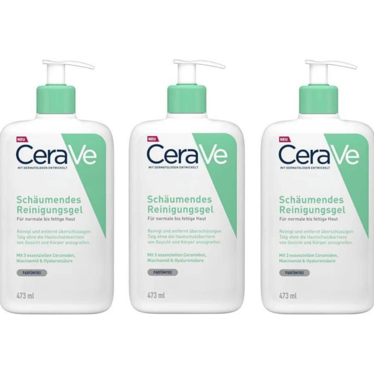 شستشو صورت سراوی CeraVe مخصوص پوست نرمال تا چر1