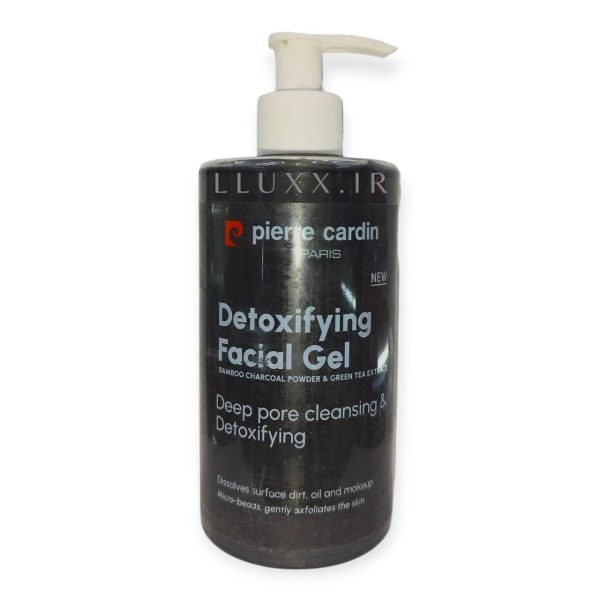 ژل شستشو صورت سم زدایی پیرکاردین Pierre Cardin مدل Detoxifying حجم 350 میلی لیتر 