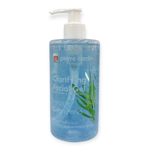 ژل شستشو صورت شفاف کننده پیرکاردین Pierre Cardin مدل Clarifying حجم 350 میلی لیتر 