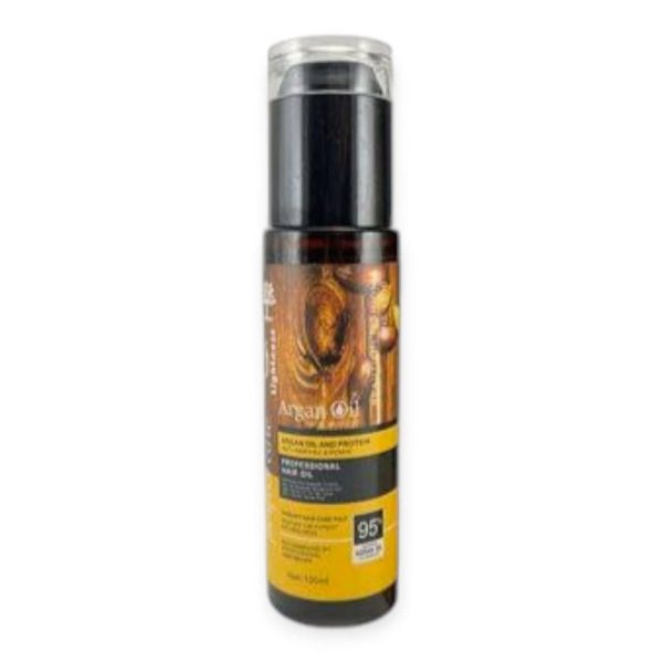 روغن آرگان شیشه ای لایتنس LIGHTNESS حجم 100 میلی لیتر