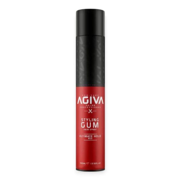 اسپری حالت دهنده مو آگیوا AGIVA مدل Styling Gum حجم 400 میلی لیتر 