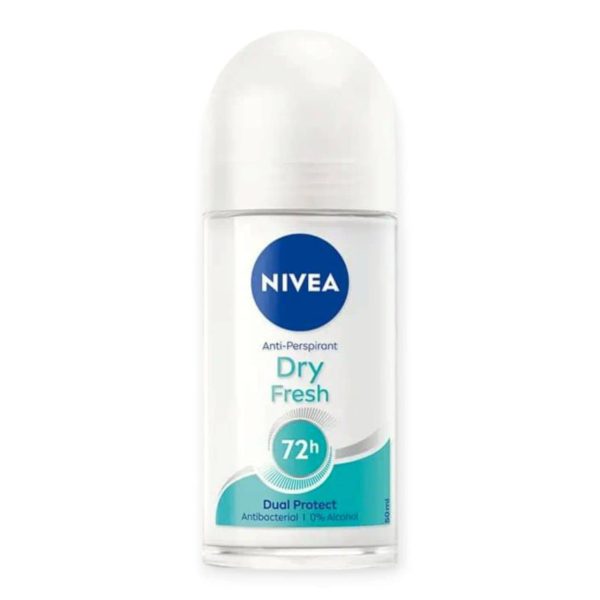 مام رول ضدتعریق 72 ساعته نیوآ NIVEA مدل درای فرش حجم 50 میلی لیتر