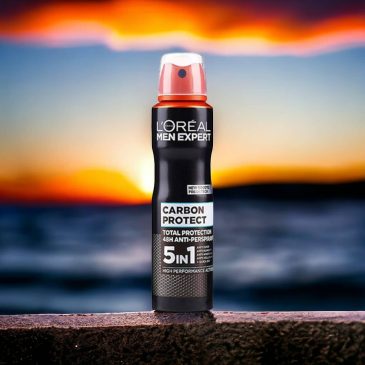 ضد تعریق مردانه مشکی لورآل LOREAL مدل Carbon2