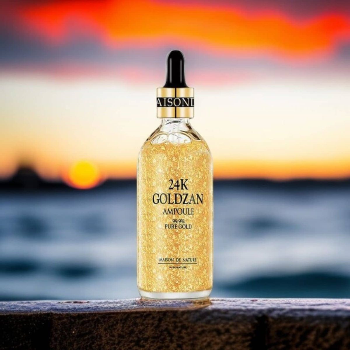 پوست جوانساز گلدزن GOLDZAN مدل PURE GOLD 24K ح2