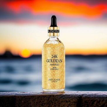 پوست جوانساز گلدزن GOLDZAN مدل PURE GOLD 24K ح2