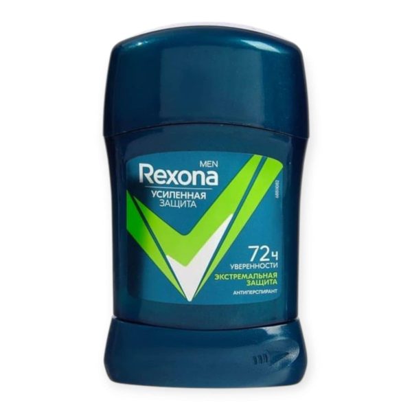 مام صابونی مردانه رکسونا REXONA مدل Extreme Protection اصل روسیه 72 ساعته حجم 50 گرم