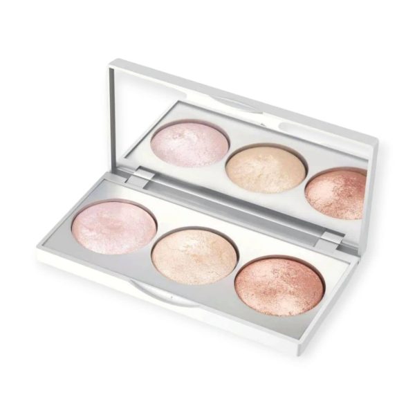 پالت هایلایتر استروبینگ گلدن رز GOLDEN ROSE مدل 3تایی Strobing 