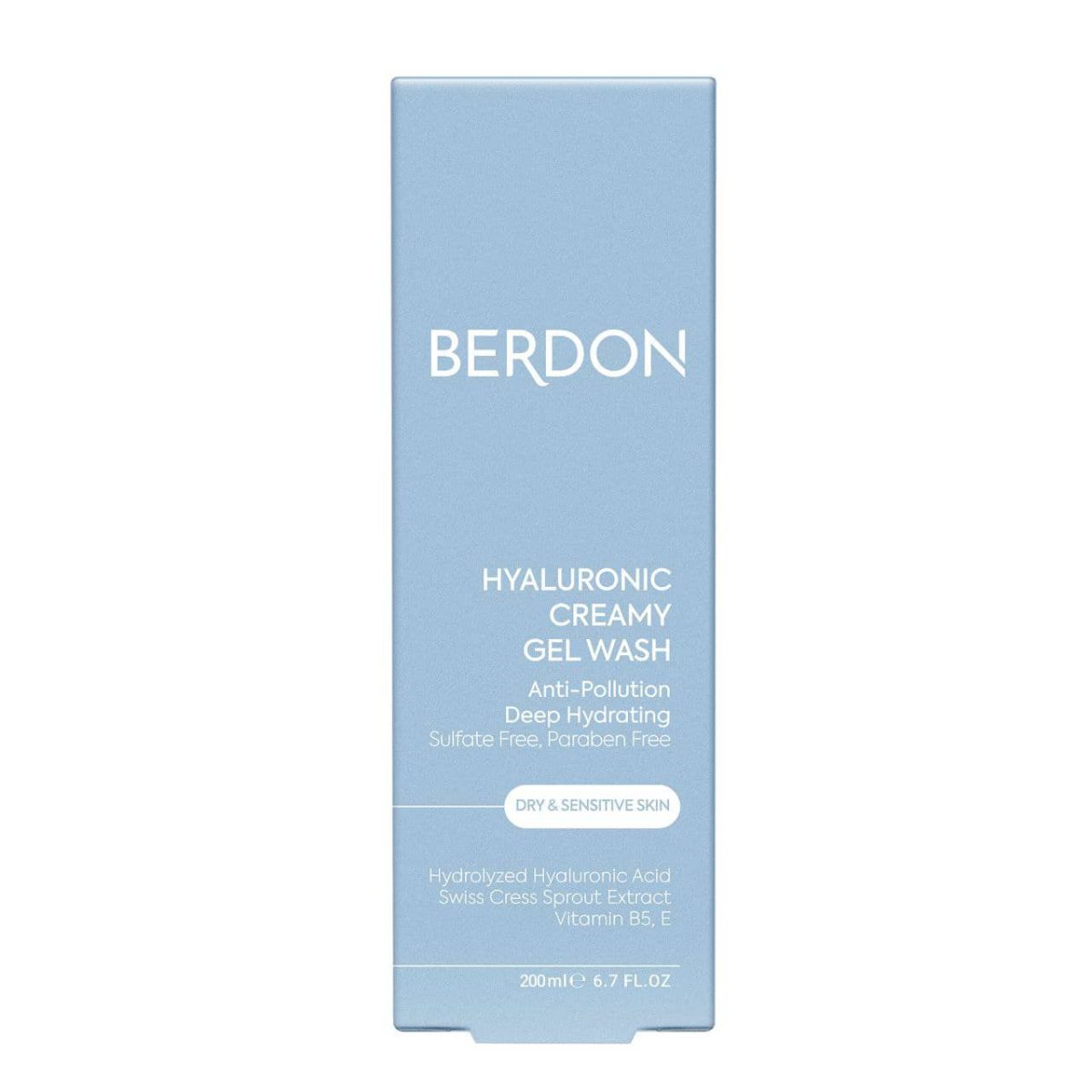 خرید و قیمت ژل شستشوی کرمی هیالورونیک بردون BERDON مدل